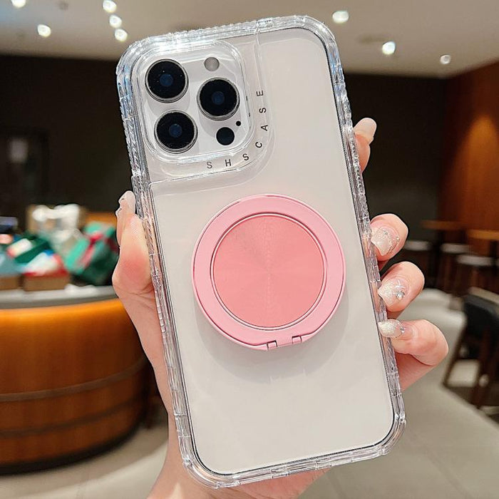 Dreamland Transparent MagSafe Holder Phone Case, For iPhone 13 Pro Max, For iPhone 13 Pro, For iPhone 13, For iPhone 12 / 12 Pro, For iPhone 12 Pro Max, For iPhone 11 Pro Max, For iPhone 11