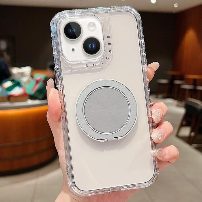 Dreamland Transparent MagSafe Holder Phone Case, For iPhone 13 Pro Max, For iPhone 13 Pro, For iPhone 13, For iPhone 12 / 12 Pro, For iPhone 12 Pro Max, For iPhone 11 Pro Max, For iPhone 11