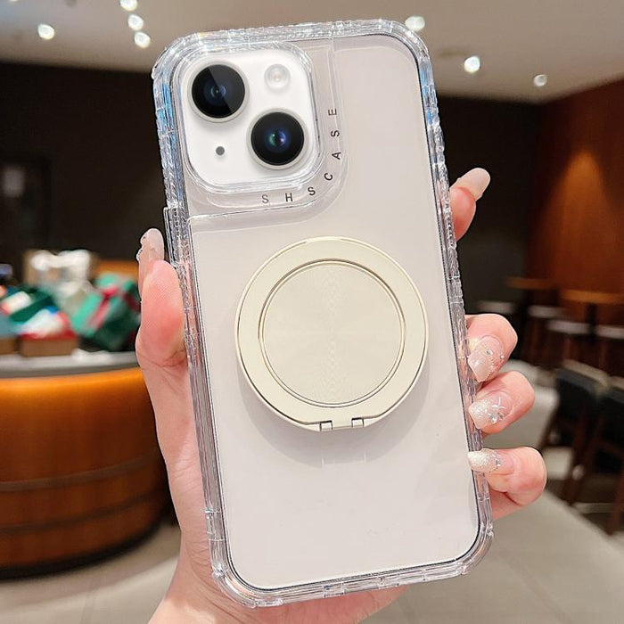 Dreamland Transparent MagSafe Holder Phone Case, For iPhone 13 Pro Max, For iPhone 13 Pro, For iPhone 13, For iPhone 12 / 12 Pro, For iPhone 12 Pro Max, For iPhone 11 Pro Max, For iPhone 11
