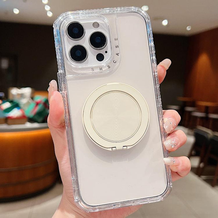 Dreamland Transparent MagSafe Holder Phone Case, For iPhone 13 Pro Max, For iPhone 13 Pro, For iPhone 13, For iPhone 12 / 12 Pro, For iPhone 12 Pro Max, For iPhone 11 Pro Max, For iPhone 11