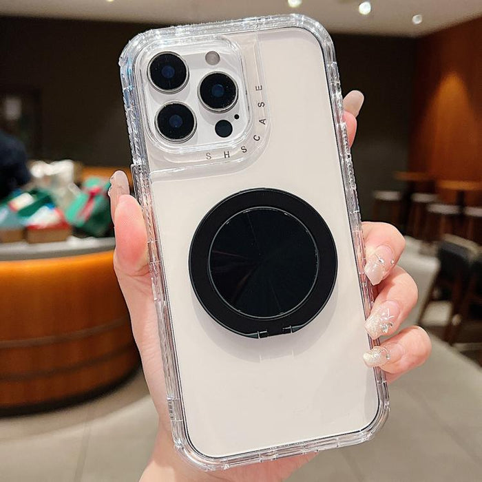 Dreamland Transparent MagSafe Holder Phone Case, For iPhone 13 Pro Max, For iPhone 13 Pro, For iPhone 13, For iPhone 12 / 12 Pro, For iPhone 12 Pro Max, For iPhone 11 Pro Max, For iPhone 11