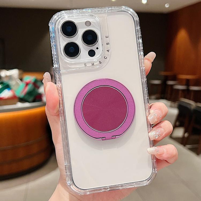 Dreamland Transparent MagSafe Holder Phone Case, For iPhone 13 Pro Max, For iPhone 13 Pro, For iPhone 13, For iPhone 12 / 12 Pro, For iPhone 12 Pro Max, For iPhone 11 Pro Max, For iPhone 11