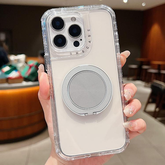 Dreamland Transparent MagSafe Holder Phone Case, For iPhone 13 Pro Max, For iPhone 13 Pro, For iPhone 13, For iPhone 12 / 12 Pro, For iPhone 12 Pro Max, For iPhone 11 Pro Max, For iPhone 11