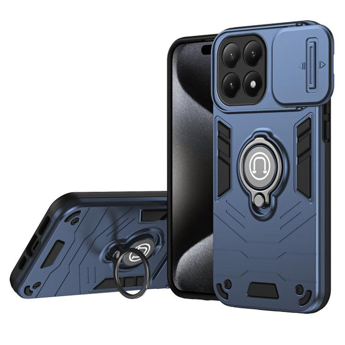 Funda para teléfono Camshield con soporte de anillo, For Redmi 15C 5G / 4G Global 171mm / Poco C85 4G, For Xiaomi 15T Pro 5G, For Xiaomi 15T 5G, For Xiaomi Poco C71 / Redmi A5 4G 171.7mm, For Xiaomi Poco X7 Pro