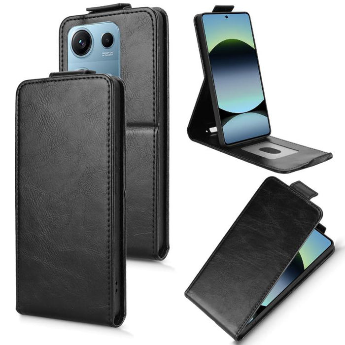 Funda de cuero magnética vertical con tapa abatible y hebilla, For Redmi A7 Pro 171mm / Poco C85x 5G, For Redmi 15a 5G / R70 5G / R70m 5G, For Redmi Turbo 5 Max 5G / Poco X8 Pro Max 5G, For Xiaomi Poco X8 Pro / Redmi Turbo 5                            ...