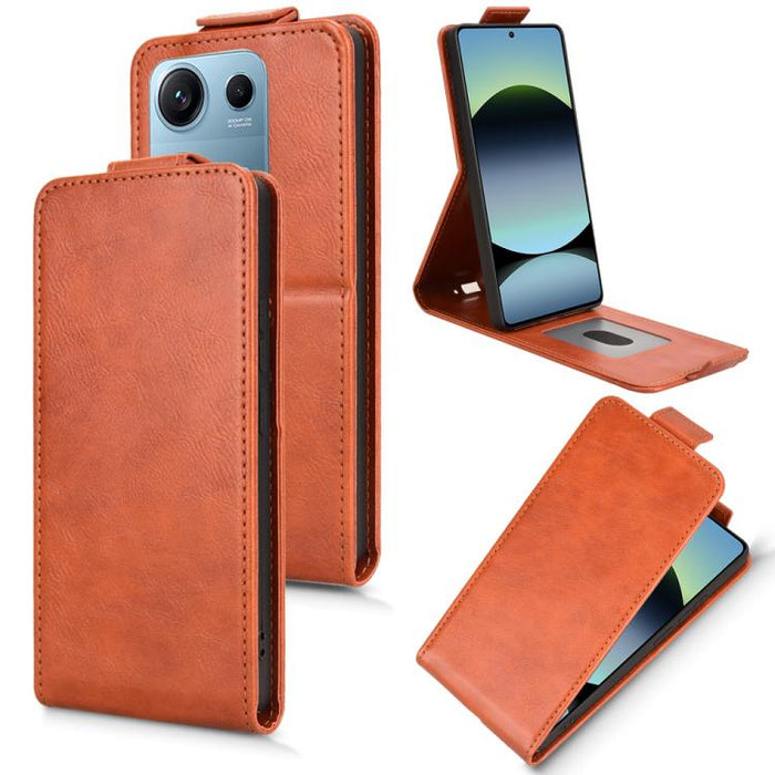 Funda de cuero magnética vertical con tapa abatible y hebilla, For Redmi A7 Pro 171mm / Poco C85x 5G, For Redmi 15a 5G / R70 5G / R70m 5G, For Redmi Turbo 5 Max 5G / Poco X8 Pro Max 5G, For Xiaomi Poco X8 Pro / Redmi Turbo 5                            ...