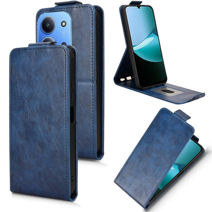 Funda de cuero magnética vertical con tapa abatible y hebilla, For Redmi A7 Pro 171mm / Poco C85x 5G, For Redmi 15a 5G / R70 5G / R70m 5G, For Redmi Turbo 5 Max 5G / Poco X8 Pro Max 5G, For Xiaomi Poco X8 Pro / Redmi Turbo 5                            ...
