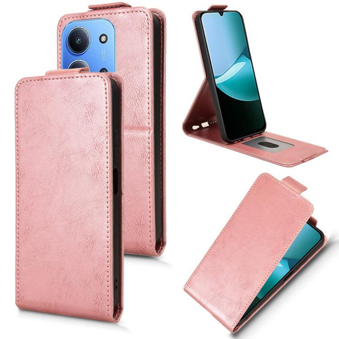 Funda de cuero magnética vertical con tapa abatible y hebilla, For Redmi A7 Pro 171mm / Poco C85x 5G, For Redmi 15a 5G / R70 5G / R70m 5G, For Redmi Turbo 5 Max 5G / Poco X8 Pro Max 5G, For Xiaomi Poco X8 Pro / Redmi Turbo 5                            ...