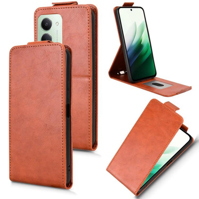 Funda de cuero magnética vertical con tapa abatible y hebilla, For Redmi A7 Pro 171mm / Poco C85x 5G, For Redmi 15a 5G / R70 5G / R70m 5G, For Redmi Turbo 5 Max 5G / Poco X8 Pro Max 5G, For Xiaomi Poco X8 Pro / Redmi Turbo 5                            ...