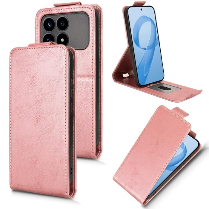 Funda de cuero magnética vertical con tapa abatible y hebilla, For Redmi A7 Pro 171mm / Poco C85x 5G, For Redmi 15a 5G / R70 5G / R70m 5G, For Redmi Turbo 5 Max 5G / Poco X8 Pro Max 5G, For Xiaomi Poco X8 Pro / Redmi Turbo 5                            ...