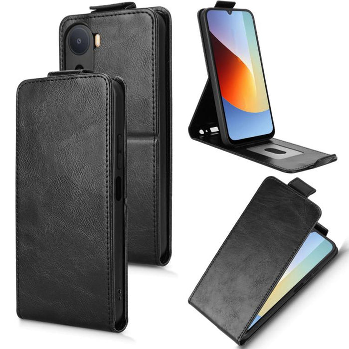 Funda de cuero magnética vertical con tapa abatible y hebilla, For Redmi A7 Pro 171mm / Poco C85x 5G, For Redmi 15a 5G / R70 5G / R70m 5G, For Redmi Turbo 5 Max 5G / Poco X8 Pro Max 5G, For Xiaomi Poco X8 Pro / Redmi Turbo 5                            ...