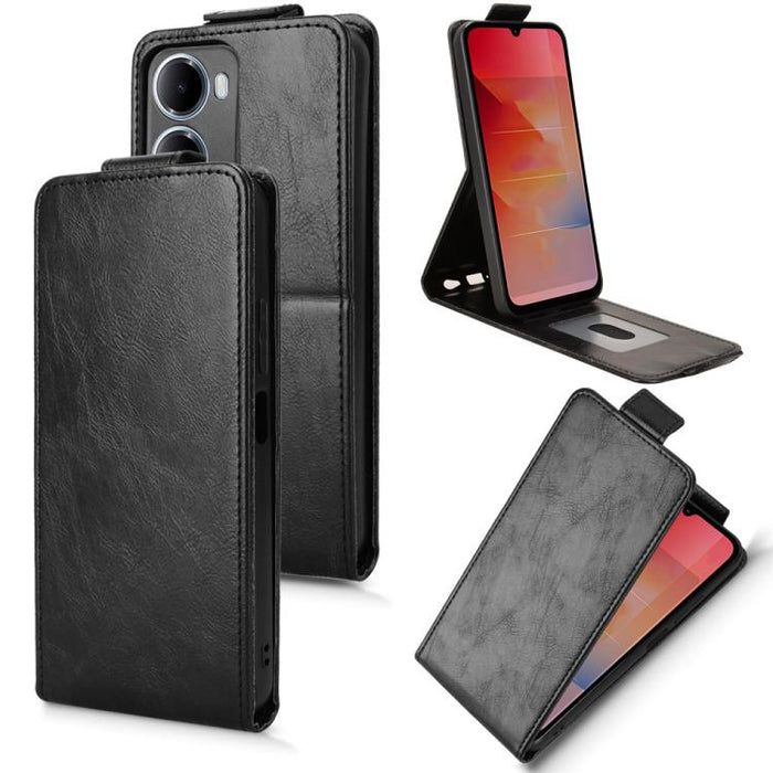 Funda de cuero magnética vertical con tapa abatible y hebilla, For Redmi A7 Pro 171mm / Poco C85x 5G, For Redmi 15a 5G / R70 5G / R70m 5G, For Redmi Turbo 5 Max 5G / Poco X8 Pro Max 5G, For Xiaomi Poco X8 Pro / Redmi Turbo 5                            ...