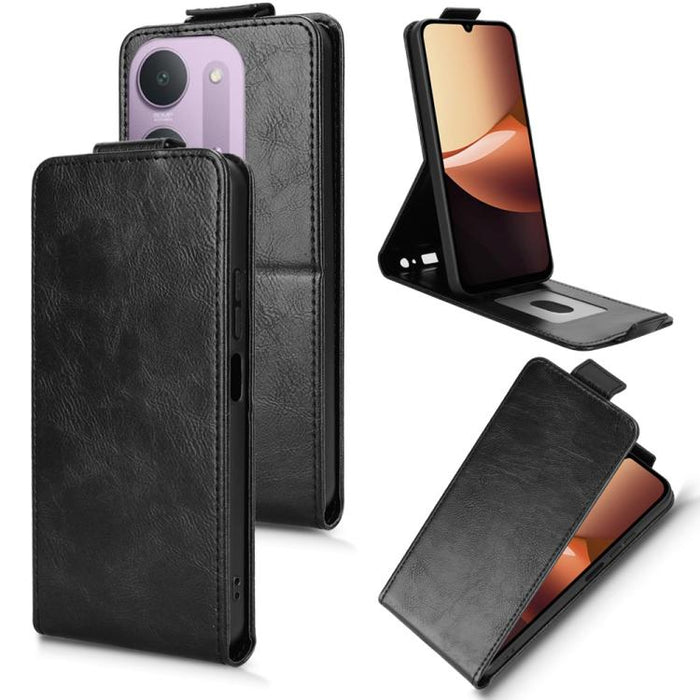 Funda de cuero magnética vertical con tapa abatible y hebilla, For Redmi A7 Pro 171mm / Poco C85x 5G, For Redmi 15a 5G / R70 5G / R70m 5G, For Redmi Turbo 5 Max 5G / Poco X8 Pro Max 5G, For Xiaomi Poco X8 Pro / Redmi Turbo 5                            ...