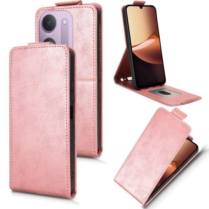Funda de cuero magnética vertical con tapa abatible y hebilla, For Redmi A7 Pro 171mm / Poco C85x 5G, For Redmi 15a 5G / R70 5G / R70m 5G, For Redmi Turbo 5 Max 5G / Poco X8 Pro Max 5G, For Xiaomi Poco X8 Pro / Redmi Turbo 5                            ...