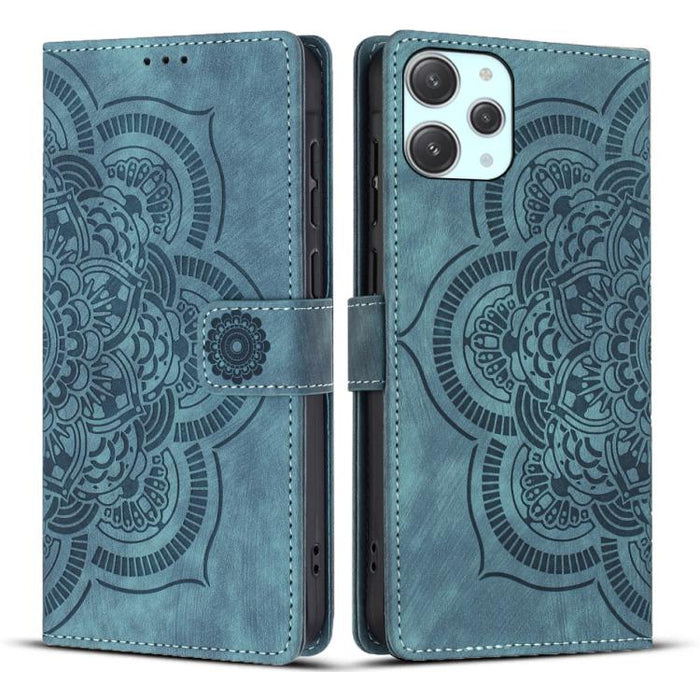 Funda para teléfono de cuero esmerilado retro con relieve de mandala, For Xiaomi 15T Pro 5G, For Xiaomi 15T 5G, For Xiaomi 14T Pro, For Xiaomi 14T, For Xiaomi Poco M6 Pro 5G / Redmi 12, For Xiaomi 13T / 13T Pro, For Xiaomi Poco X5 Pro                  ...