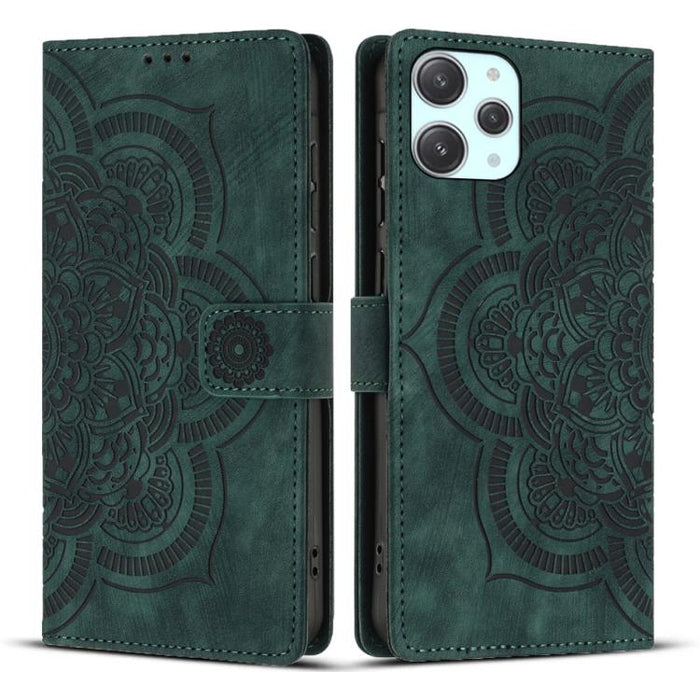 Funda para teléfono de cuero esmerilado retro con relieve de mandala, For Xiaomi 15T Pro 5G, For Xiaomi 15T 5G, For Xiaomi 14T Pro, For Xiaomi 14T, For Xiaomi Poco M6 Pro 5G / Redmi 12, For Xiaomi 13T / 13T Pro, For Xiaomi Poco X5 Pro                  ...