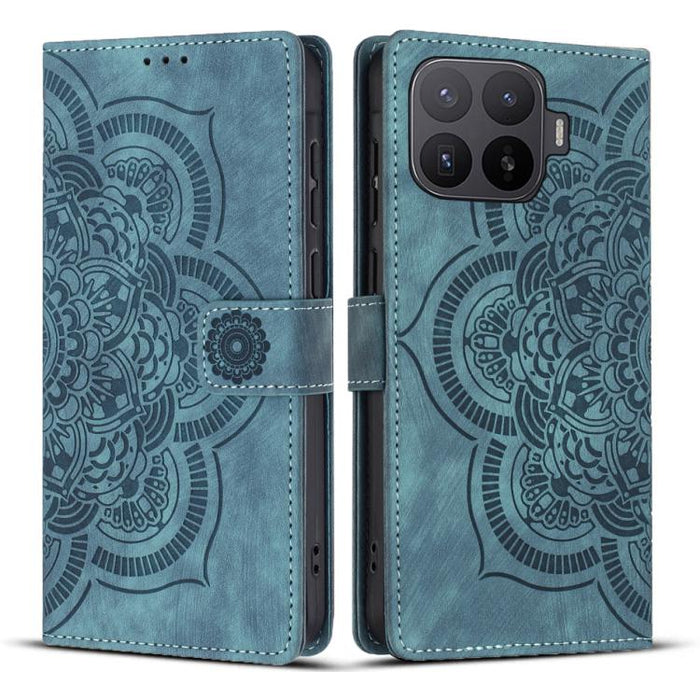 Funda para teléfono de cuero esmerilado retro con relieve de mandala, For Xiaomi 15T Pro 5G, For Xiaomi 15T 5G, For Xiaomi 14T Pro, For Xiaomi 14T, For Xiaomi Poco M6 Pro 5G / Redmi 12, For Xiaomi 13T / 13T Pro, For Xiaomi Poco X5 Pro                  ...