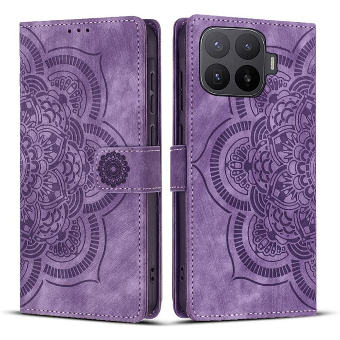 Funda para teléfono de cuero esmerilado retro con relieve de mandala, For Xiaomi 15T Pro 5G, For Xiaomi 15T 5G, For Xiaomi 14T Pro, For Xiaomi 14T, For Xiaomi Poco M6 Pro 5G / Redmi 12, For Xiaomi 13T / 13T Pro, For Xiaomi Poco X5 Pro                  ...