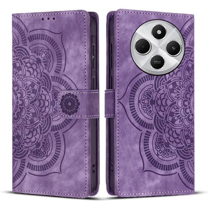 Funda para teléfono de cuero esmerilado retro con relieve de mandala, For Redmi Note 15 Pro+ 5G Global 163.3mm, For Redmi Note 15 4G / 5G Global 164mm, For Redmi Note 15 Pro 4G Global 163.2mm, For Redmi Note 15 Pro 5G Global 163.6mm                    ...