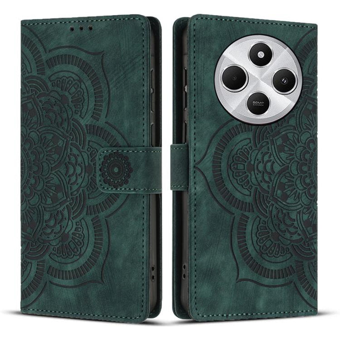 Funda para teléfono de cuero esmerilado retro con relieve de mandala, For Redmi Note 15 Pro+ 5G Global 163.3mm, For Redmi Note 15 4G / 5G Global 164mm, For Redmi Note 15 Pro 4G Global 163.2mm, For Redmi Note 15 Pro 5G Global 163.6mm                    ...