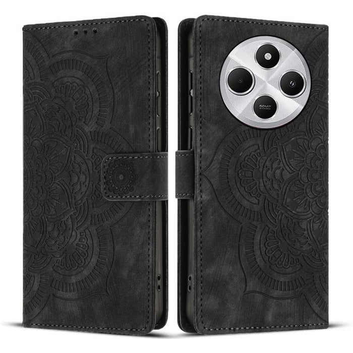 Funda para teléfono de cuero esmerilado retro con relieve de mandala, For Redmi Note 15 Pro+ 5G Global 163.3mm, For Redmi Note 15 4G / 5G Global 164mm, For Redmi Note 15 Pro 4G Global 163.2mm, For Redmi Note 15 Pro 5G Global 163.6mm                    ...