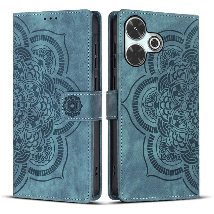 Funda para teléfono de cuero esmerilado retro con relieve de mandala, For Redmi Note 15 Pro+ 5G Global 163.3mm, For Redmi Note 15 4G / 5G Global 164mm, For Redmi Note 15 Pro 4G Global 163.2mm, For Redmi Note 15 Pro 5G Global 163.6mm                    ...