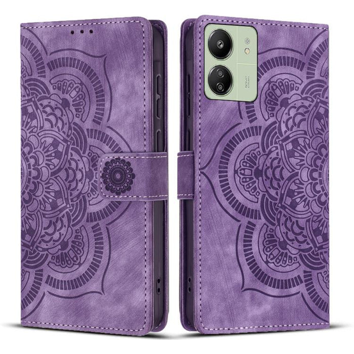 Funda para teléfono de cuero esmerilado retro con relieve de mandala, For Redmi Note 15 Pro+ 5G Global 163.3mm, For Redmi Note 15 4G / 5G Global 164mm, For Redmi Note 15 Pro 4G Global 163.2mm, For Redmi Note 15 Pro 5G Global 163.6mm                    ...