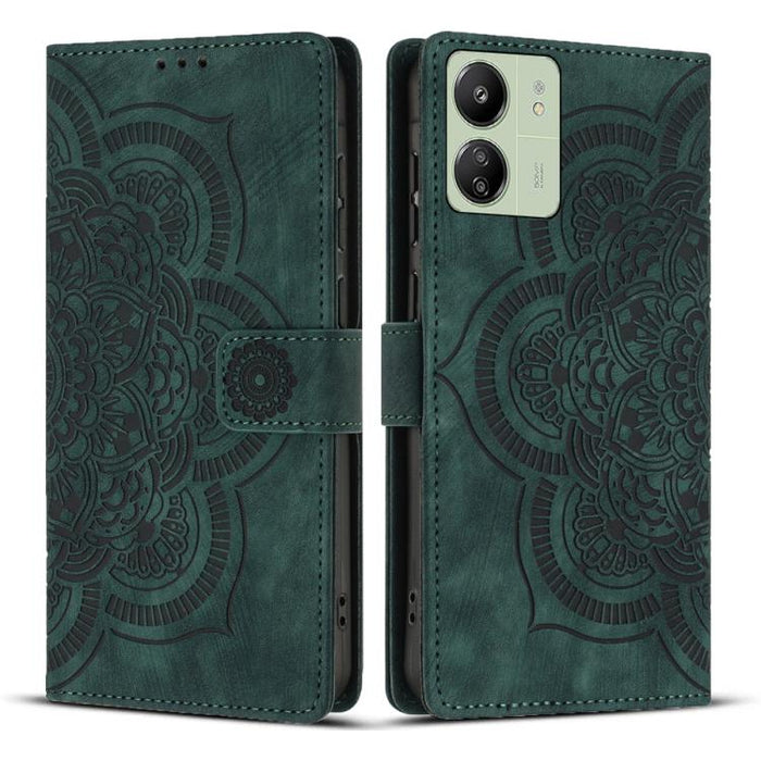 Funda para teléfono de cuero esmerilado retro con relieve de mandala, For Redmi Note 15 Pro+ 5G Global 163.3mm, For Redmi Note 15 4G / 5G Global 164mm, For Redmi Note 15 Pro 4G Global 163.2mm, For Redmi Note 15 Pro 5G Global 163.6mm                    ...