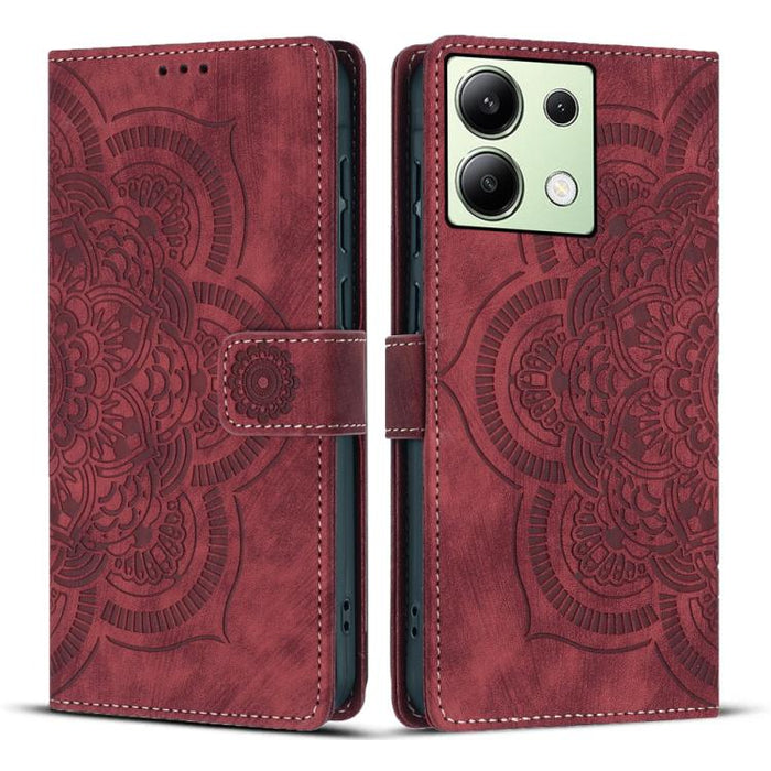 Funda para teléfono de cuero esmerilado retro con relieve de mandala, For Redmi Note 15 Pro+ 5G Global 163.3mm, For Redmi Note 15 4G / 5G Global 164mm, For Redmi Note 15 Pro 4G Global 163.2mm, For Redmi Note 15 Pro 5G Global 163.6mm                    ...