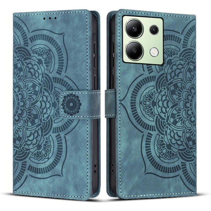 Funda para teléfono de cuero esmerilado retro con relieve de mandala, For Redmi Note 15 Pro+ 5G Global 163.3mm, For Redmi Note 15 4G / 5G Global 164mm, For Redmi Note 15 Pro 4G Global 163.2mm, For Redmi Note 15 Pro 5G Global 163.6mm                    ...