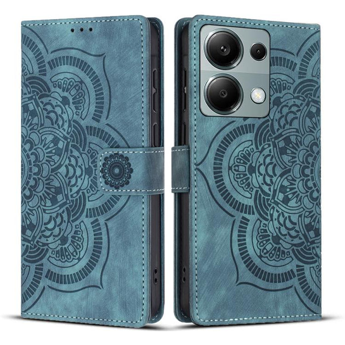 Funda para teléfono de cuero esmerilado retro con relieve de mandala, For Redmi Note 15 Pro+ 5G Global 163.3mm, For Redmi Note 15 4G / 5G Global 164mm, For Redmi Note 15 Pro 4G Global 163.2mm, For Redmi Note 15 Pro 5G Global 163.6mm                    ...