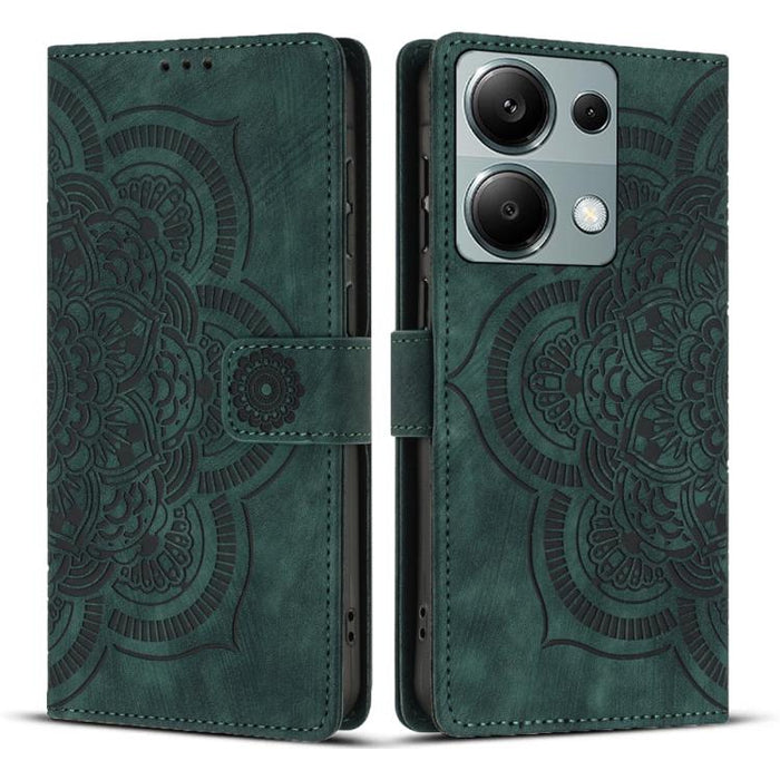 Funda para teléfono de cuero esmerilado retro con relieve de mandala, For Redmi Note 15 Pro+ 5G Global 163.3mm, For Redmi Note 15 4G / 5G Global 164mm, For Redmi Note 15 Pro 4G Global 163.2mm, For Redmi Note 15 Pro 5G Global 163.6mm                    ...