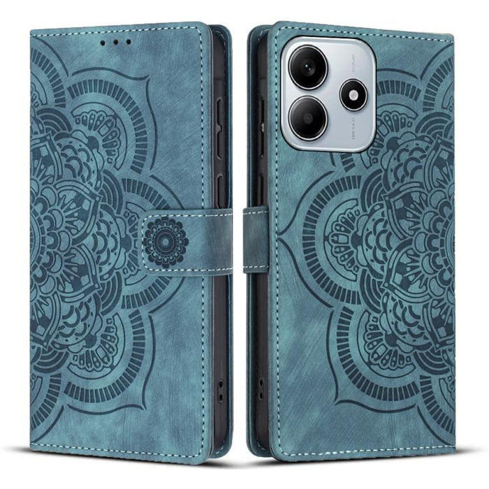 Funda para teléfono de cuero esmerilado retro con relieve de mandala, For Redmi Note 15 Pro+ 5G Global 163.3mm, For Redmi Note 15 4G / 5G Global 164mm, For Redmi Note 15 Pro 4G Global 163.2mm, For Redmi Note 15 Pro 5G Global 163.6mm                    ...