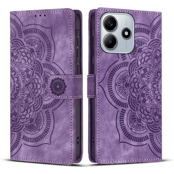 Funda para teléfono de cuero esmerilado retro con relieve de mandala, For Redmi Note 15 Pro+ 5G Global 163.3mm, For Redmi Note 15 4G / 5G Global 164mm, For Redmi Note 15 Pro 4G Global 163.2mm, For Redmi Note 15 Pro 5G Global 163.6mm                    ...