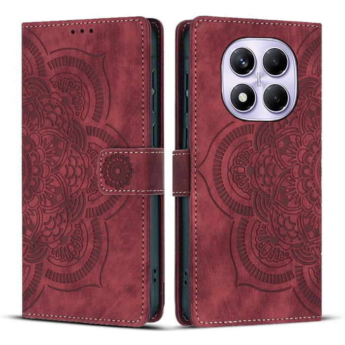 Funda para teléfono de cuero esmerilado retro con relieve de mandala, For Redmi Note 15 Pro+ 5G Global 163.3mm, For Redmi Note 15 4G / 5G Global 164mm, For Redmi Note 15 Pro 4G Global 163.2mm, For Redmi Note 15 Pro 5G Global 163.6mm                    ...