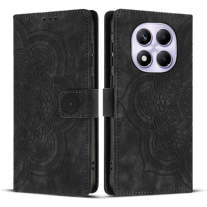 Funda para teléfono de cuero esmerilado retro con relieve de mandala, For Redmi Note 15 Pro+ 5G Global 163.3mm, For Redmi Note 15 4G / 5G Global 164mm, For Redmi Note 15 Pro 4G Global 163.2mm, For Redmi Note 15 Pro 5G Global 163.6mm                    ...