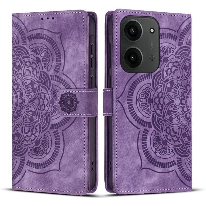 Funda para teléfono de cuero esmerilado retro con relieve de mandala, For Redmi Note 15 Pro+ 5G Global 163.3mm, For Redmi Note 15 4G / 5G Global 164mm, For Redmi Note 15 Pro 4G Global 163.2mm, For Redmi Note 15 Pro 5G Global 163.6mm                    ...