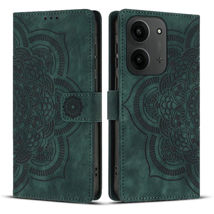 Funda para teléfono de cuero esmerilado retro con relieve de mandala, For Redmi Note 15 Pro+ 5G Global 163.3mm, For Redmi Note 15 4G / 5G Global 164mm, For Redmi Note 15 Pro 4G Global 163.2mm, For Redmi Note 15 Pro 5G Global 163.6mm                    ...