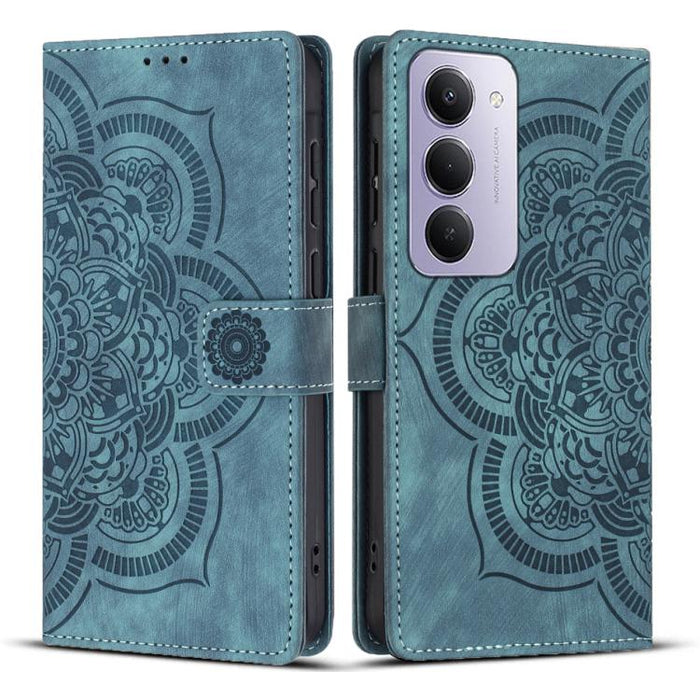 Funda para teléfono de cuero esmerilado retro con relieve de mandala, For Redmi Note 15 Pro+ 5G Global 163.3mm, For Redmi Note 15 4G / 5G Global 164mm, For Redmi Note 15 Pro 4G Global 163.2mm, For Redmi Note 15 Pro 5G Global 163.6mm                    ...