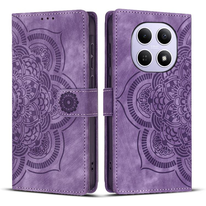 Funda para teléfono de cuero esmerilado retro con relieve de mandala, For Redmi Note 15 Pro+ 5G Global 163.3mm, For Redmi Note 15 4G / 5G Global 164mm, For Redmi Note 15 Pro 4G Global 163.2mm, For Redmi Note 15 Pro 5G Global 163.6mm                    ...