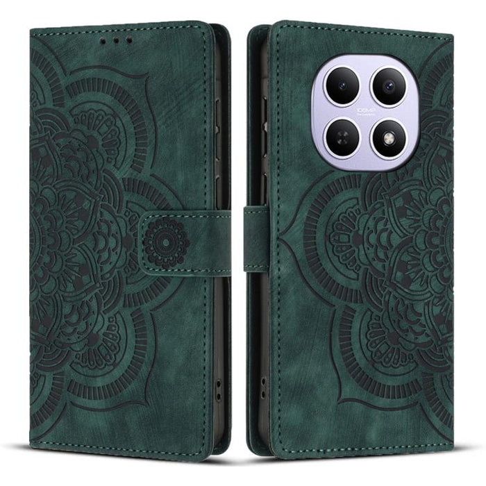Funda para teléfono de cuero esmerilado retro con relieve de mandala, For Redmi Note 15 Pro+ 5G Global 163.3mm, For Redmi Note 15 4G / 5G Global 164mm, For Redmi Note 15 Pro 4G Global 163.2mm, For Redmi Note 15 Pro 5G Global 163.6mm                    ...