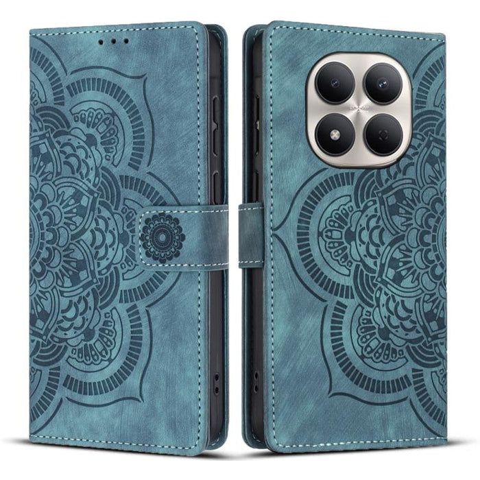 Funda para teléfono de cuero esmerilado retro con relieve de mandala, For Redmi Note 15 Pro+ 5G Global 163.3mm, For Redmi Note 15 4G / 5G Global 164mm, For Redmi Note 15 Pro 4G Global 163.2mm, For Redmi Note 15 Pro 5G Global 163.6mm                    ...