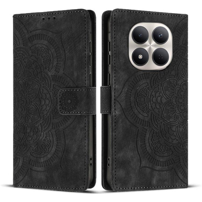 Funda para teléfono de cuero esmerilado retro con relieve de mandala, For Redmi Note 15 Pro+ 5G Global 163.3mm, For Redmi Note 15 4G / 5G Global 164mm, For Redmi Note 15 Pro 4G Global 163.2mm, For Redmi Note 15 Pro 5G Global 163.6mm                    ...