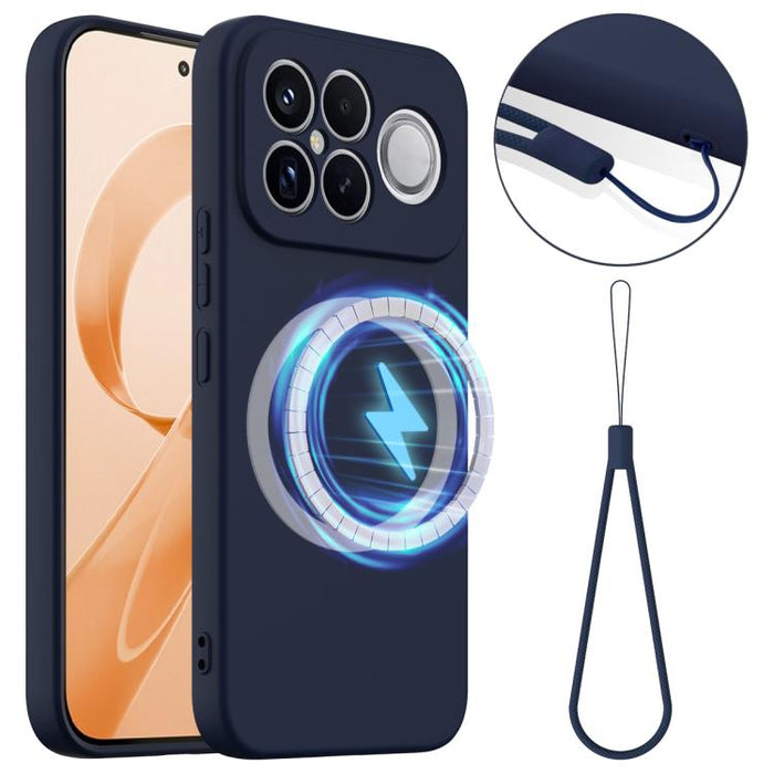 Funda de silicona a prueba de golpes MagSafe para teléfono, For Redmi K90 Pro Max / Poco F8 Ultra, For Redmi K80 Pro / Poco F7 Ultra