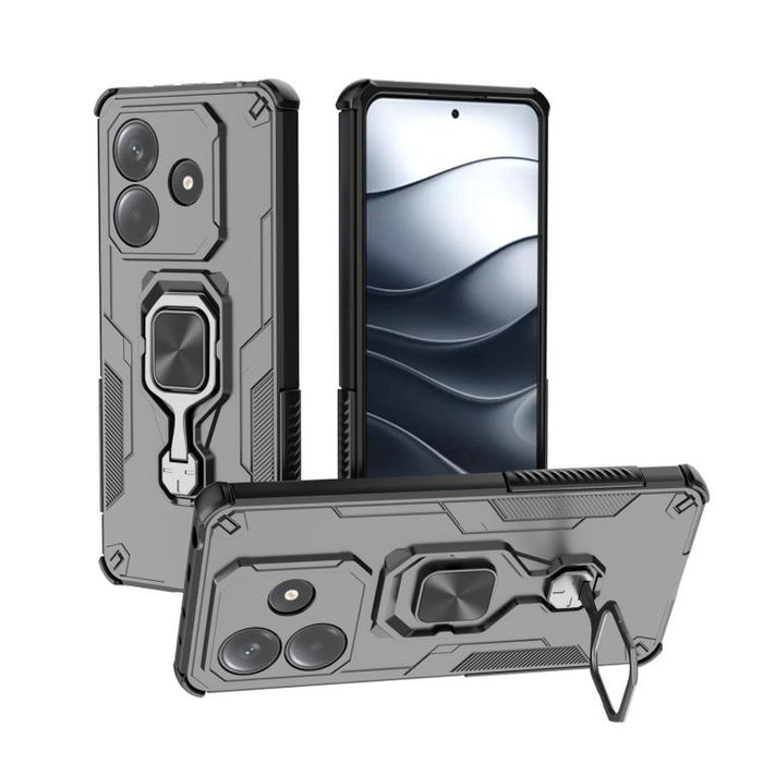 Funda híbrida de TPU y PC con soporte metálico para teléfono, For Redmi Turbo 5 Max / Poco X8 Pro Max, For Redmi Turbo 5 / Poco X8 Pro 5G, For Redmi Note 15 Pro+ 5G 163.3mm, For Redmi Note 15 5G / 4G Global 164mm, For Redmi Note 15 Pro 4G Global 163.2m...