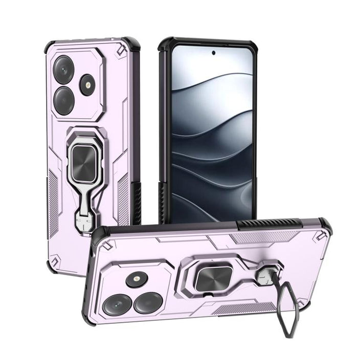 Funda híbrida de TPU y PC con soporte metálico para teléfono, For Redmi Turbo 5 Max / Poco X8 Pro Max, For Redmi Turbo 5 / Poco X8 Pro 5G, For Redmi Note 15 Pro+ 5G 163.3mm, For Redmi Note 15 5G / 4G Global 164mm, For Redmi Note 15 Pro 4G Global 163.2m...