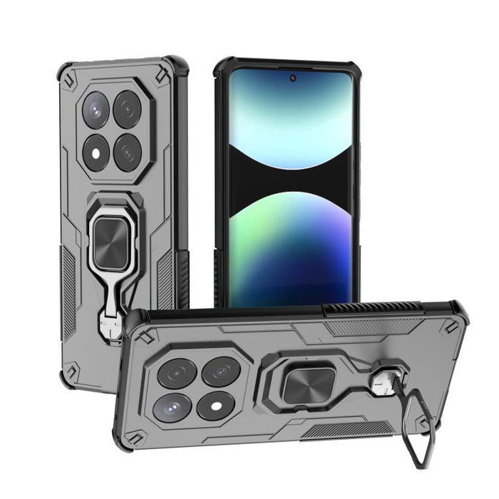 Funda híbrida de TPU y PC con soporte metálico para teléfono, For Redmi Turbo 5 Max / Poco X8 Pro Max, For Redmi Turbo 5 / Poco X8 Pro 5G, For Redmi Note 15 Pro+ 5G 163.3mm, For Redmi Note 15 5G / 4G Global 164mm, For Redmi Note 15 Pro 4G Global 163.2m...