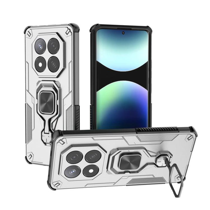 Funda híbrida de TPU y PC con soporte metálico para teléfono, For Redmi Turbo 5 Max / Poco X8 Pro Max, For Redmi Turbo 5 / Poco X8 Pro 5G, For Redmi Note 15 Pro+ 5G 163.3mm, For Redmi Note 15 5G / 4G Global 164mm, For Redmi Note 15 Pro 4G Global 163.2m...