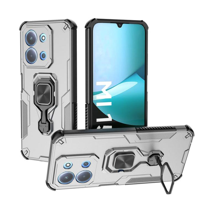 Funda híbrida de TPU y PC con soporte metálico para teléfono, For Redmi Turbo 5 Max / Poco X8 Pro Max, For Redmi Turbo 5 / Poco X8 Pro 5G, For Redmi Note 15 Pro+ 5G 163.3mm, For Redmi Note 15 5G / 4G Global 164mm, For Redmi Note 15 Pro 4G Global 163.2m...