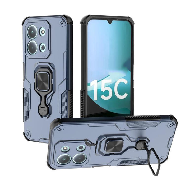 Funda híbrida de TPU y PC con soporte metálico para teléfono, For Redmi Turbo 5 Max / Poco X8 Pro Max, For Redmi Turbo 5 / Poco X8 Pro 5G, For Redmi Note 15 Pro+ 5G 163.3mm, For Redmi Note 15 5G / 4G Global 164mm, For Redmi Note 15 Pro 4G Global 163.2m...